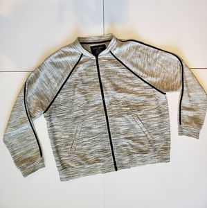 DKNY knit zip up jacket / cardigan sweater